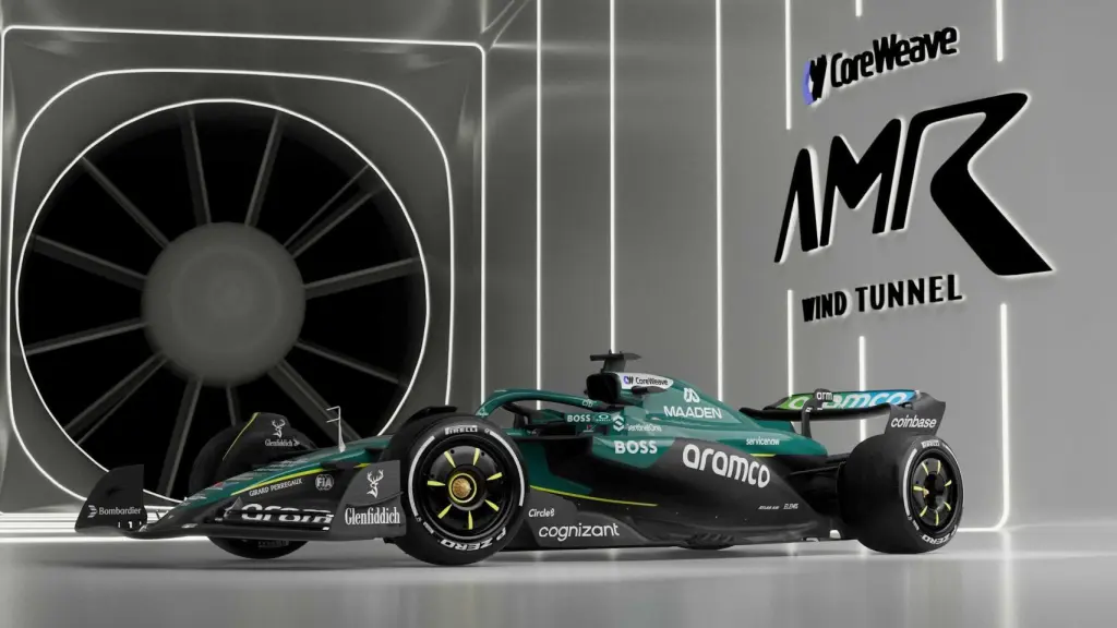 Túnel de viento de Aston Martin