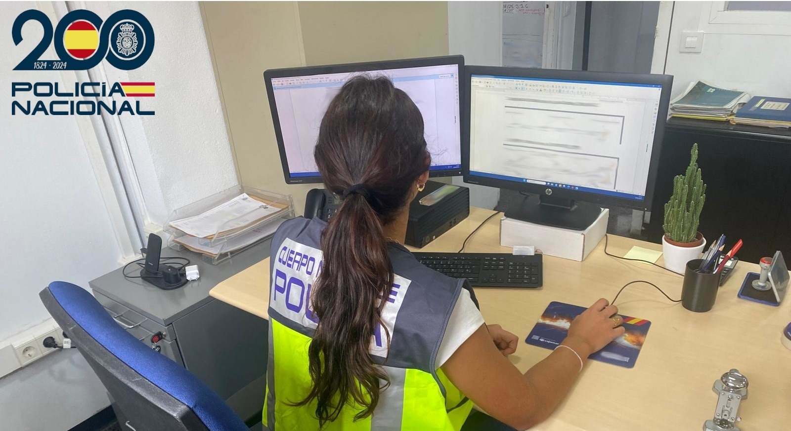 Imagen de recurso de una agente de la Policía Nacional