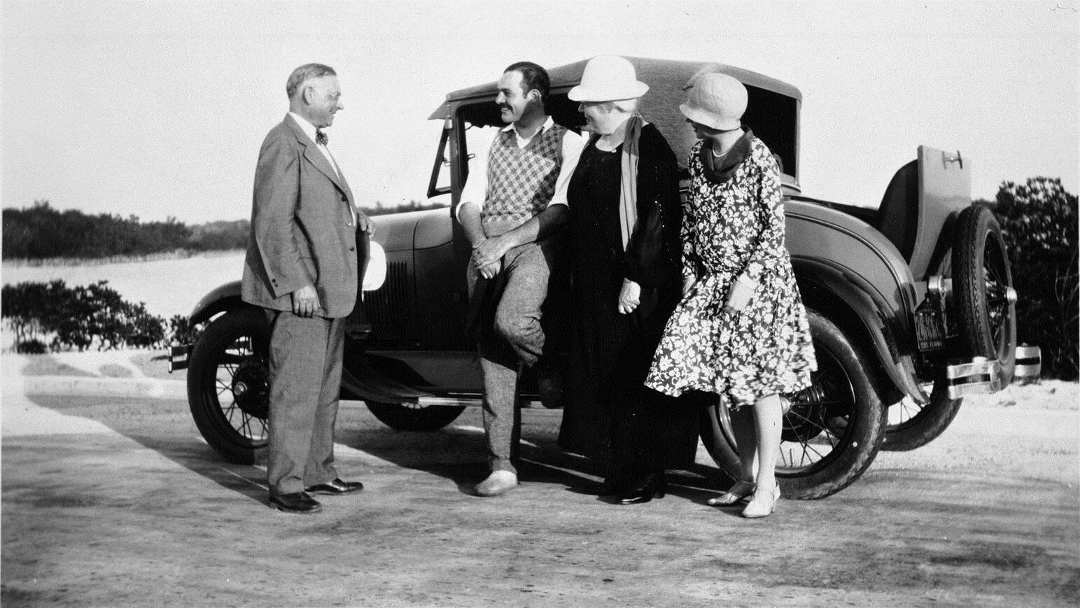 Foto: Ernest Hemingway en Euskadi (basquetour.eus)