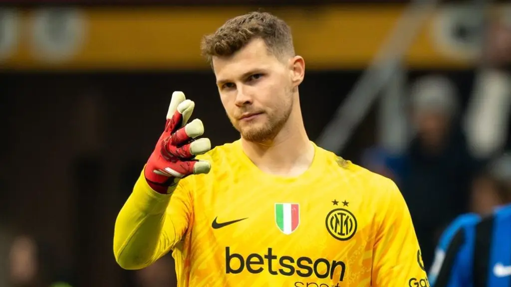 Josep Martínez, en un partido del Inter de Milán