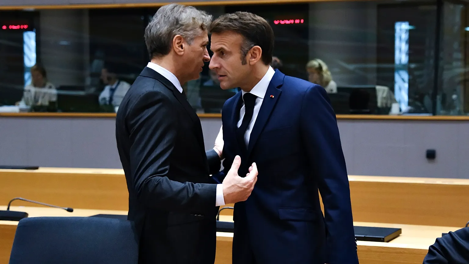 French President Emmanuel Macron has pushed for a debate on climate targets.
