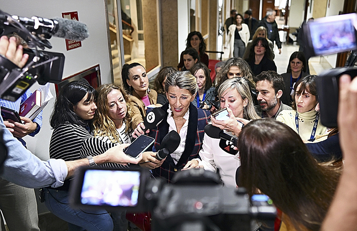 La vicepresidenta segunda del Gobierno y ministra de Trabajo, Yolanda Díaz.