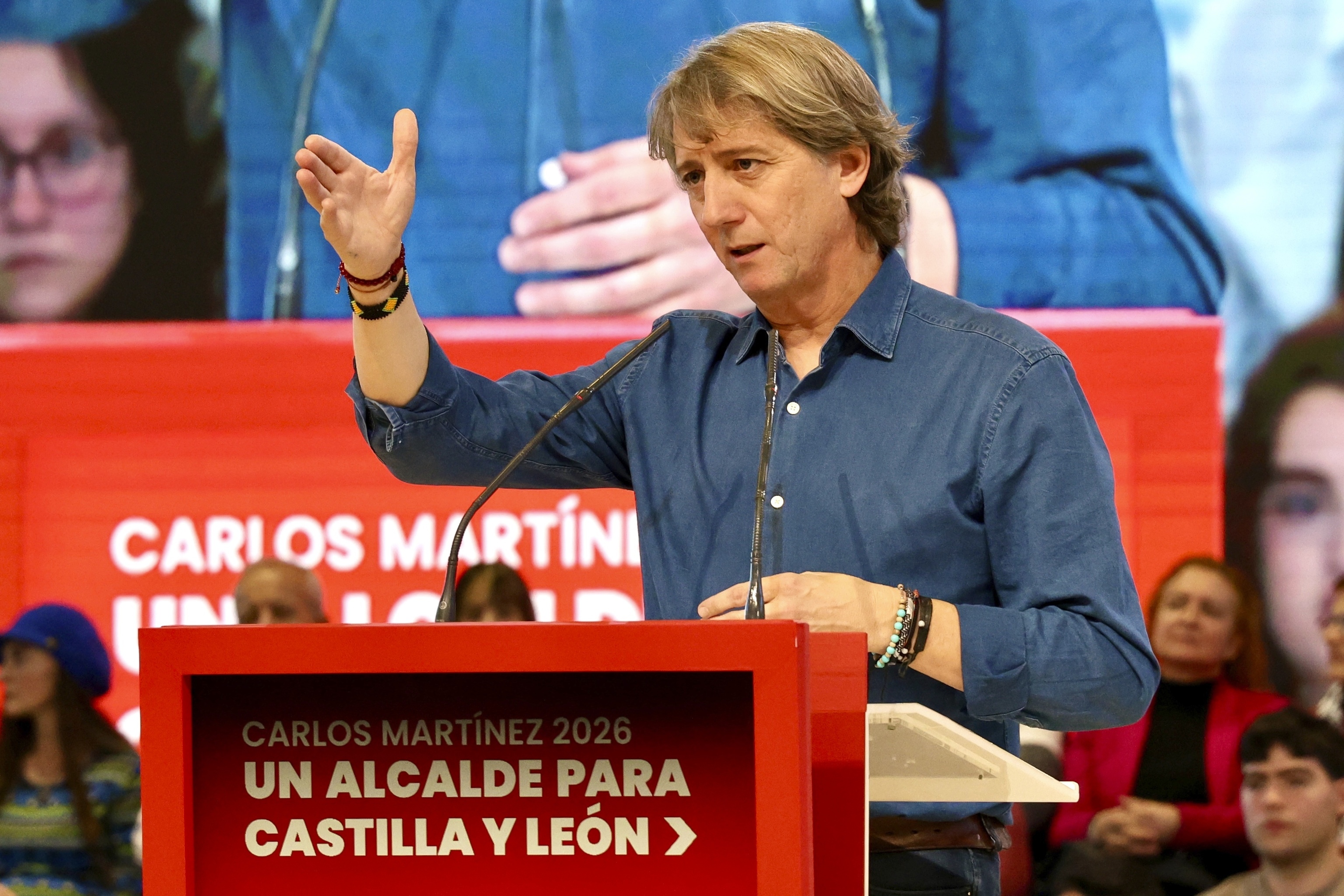 El secretario general del PSOECyL, Carlos Martínez.