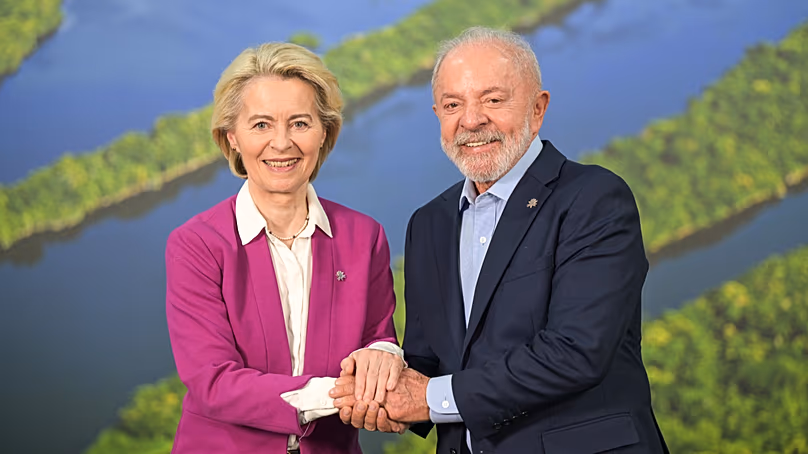 Ursula von der Leyen and Lula da Silva met at COP30.