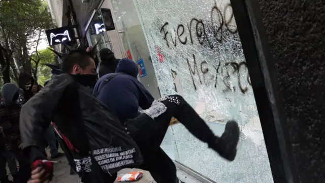 Protesta en México