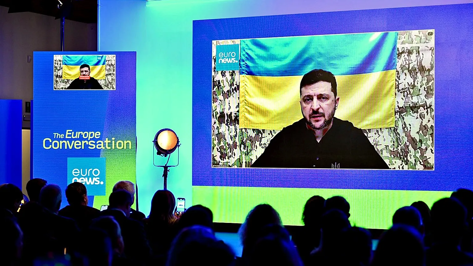 Volodymyr Zelenskyy addressed the Euronews' Enlargement Summit