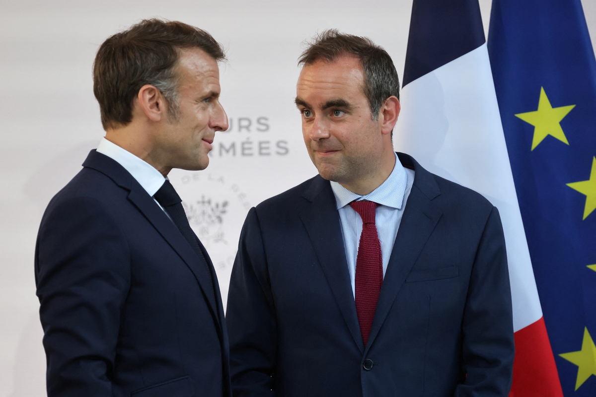 El presidente de Francia, Emmanuel