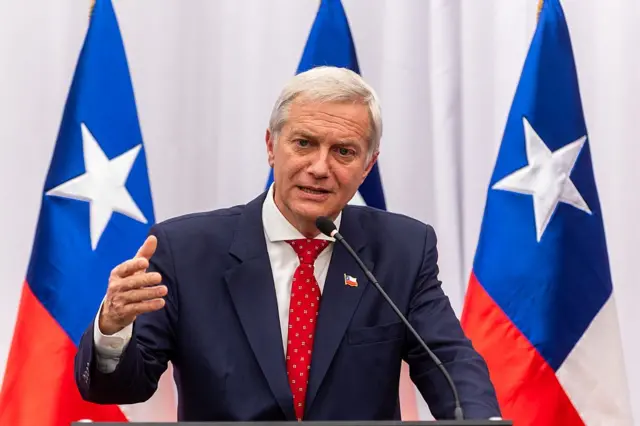 José Antonio Kast, del Partido Republicano de Chile.