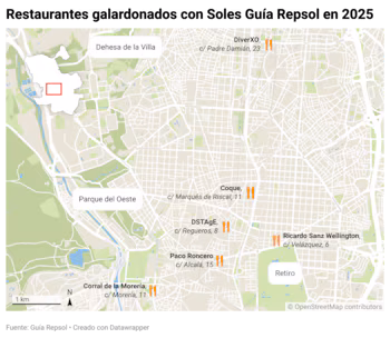 Hay seis establecimientos de hostelería
