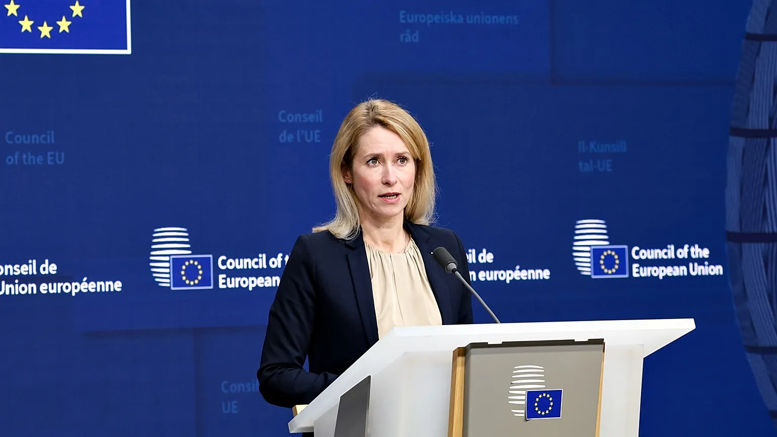 High Representative Kaja Kallas chaired the Foreign Affairs Council on Thursday.