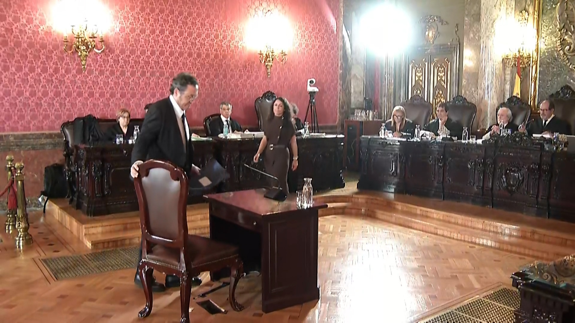 El fiscal general del Estado, Álvaro García Ortiz, en su declaración en el Supremo.
