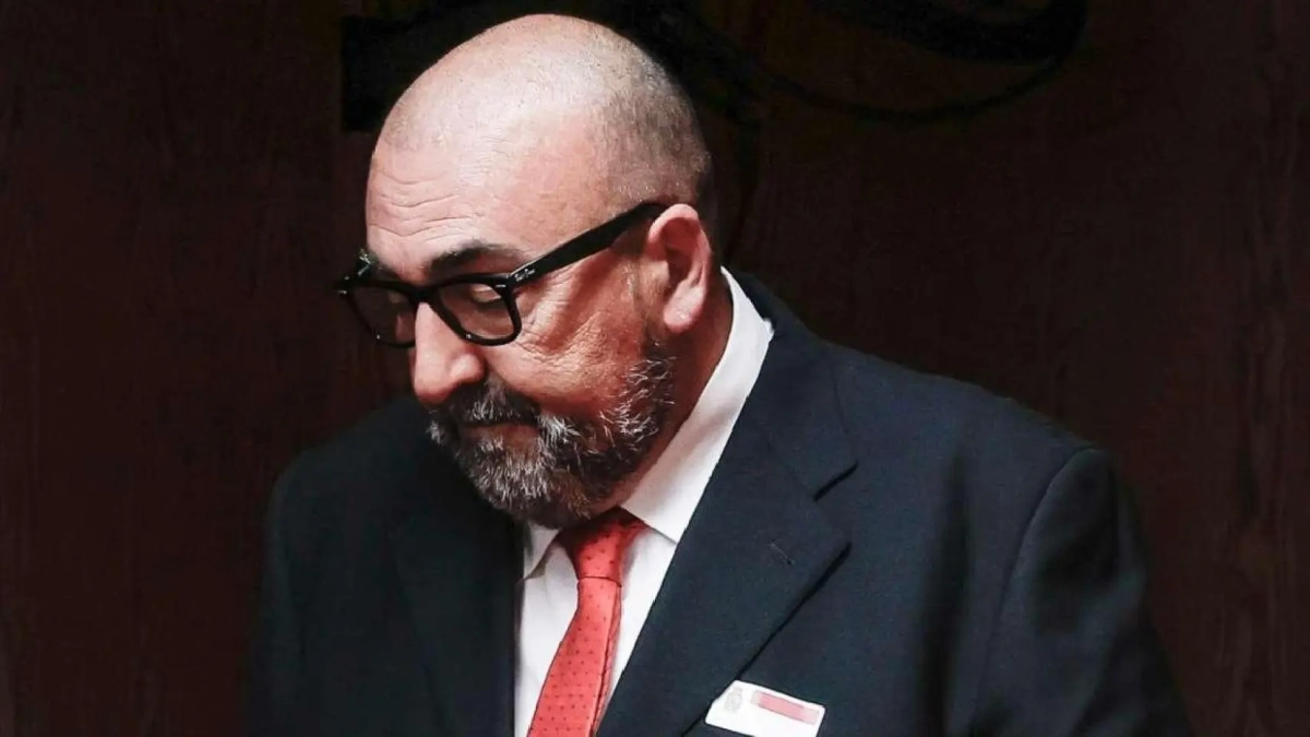 Koldo García durante su comparecencia en la comisión del Senado.