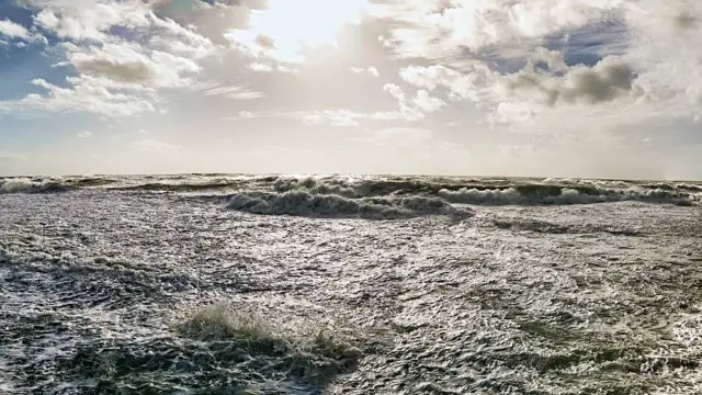 Mar agitado