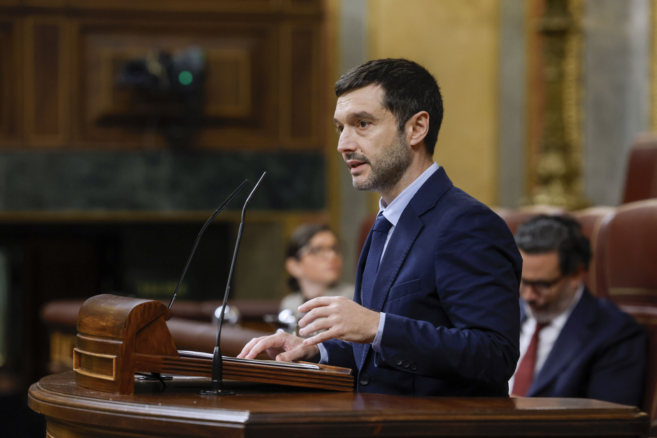 Foto: El ministro de Derechos Sociales, Consumo y Agenda 2030, Pablo Bustinduy. (EFE/JJ. Guillén)