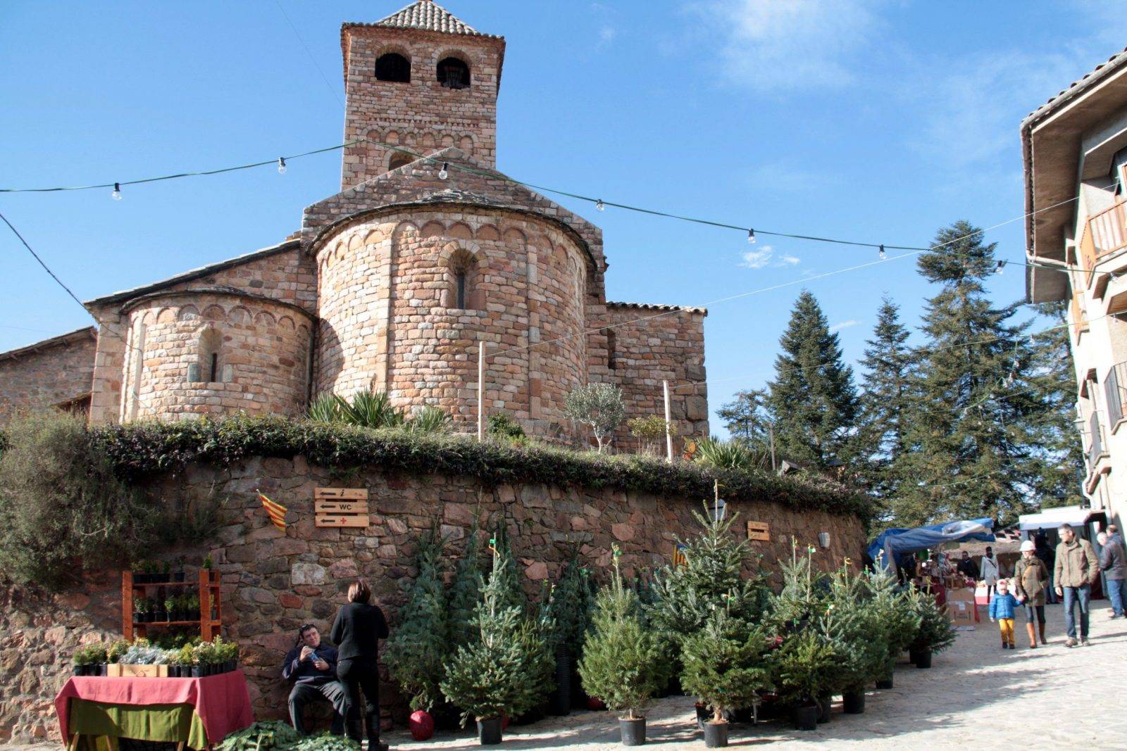 Feria del abeto de Espinelves (Fuente: Turismo de Girona)