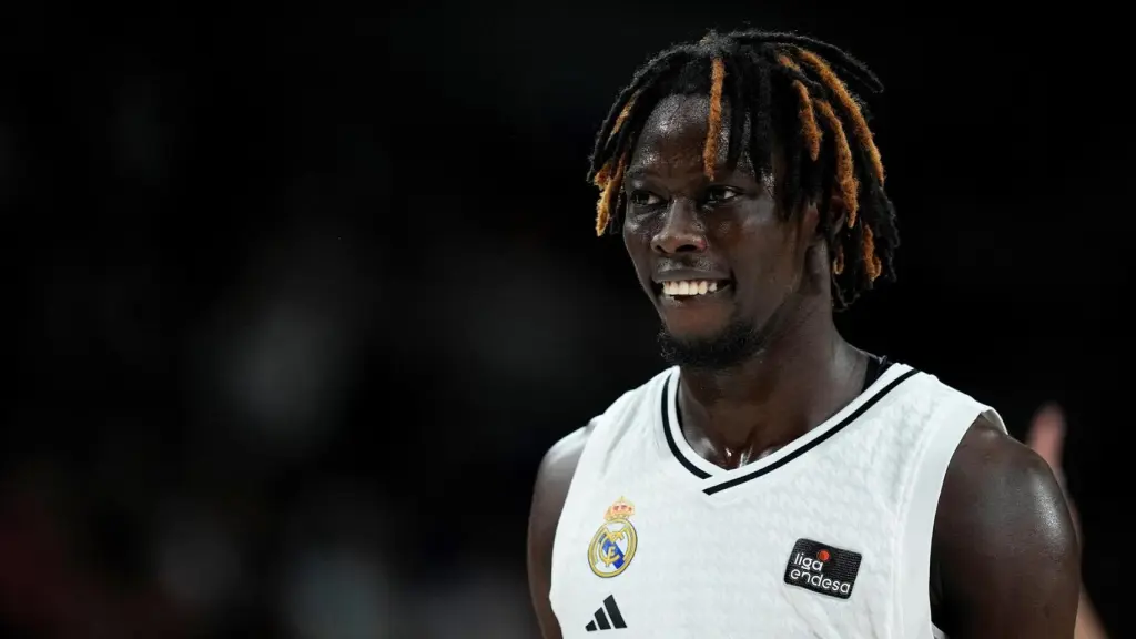 Ndiaye, en la semifinal de la Liga Endesa ante Unicaja.
