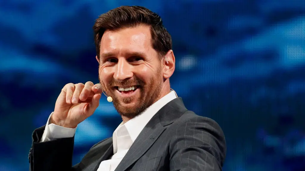 Leo Messi, en el America Business Forum