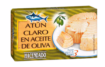 Lata de atún de Hacendado