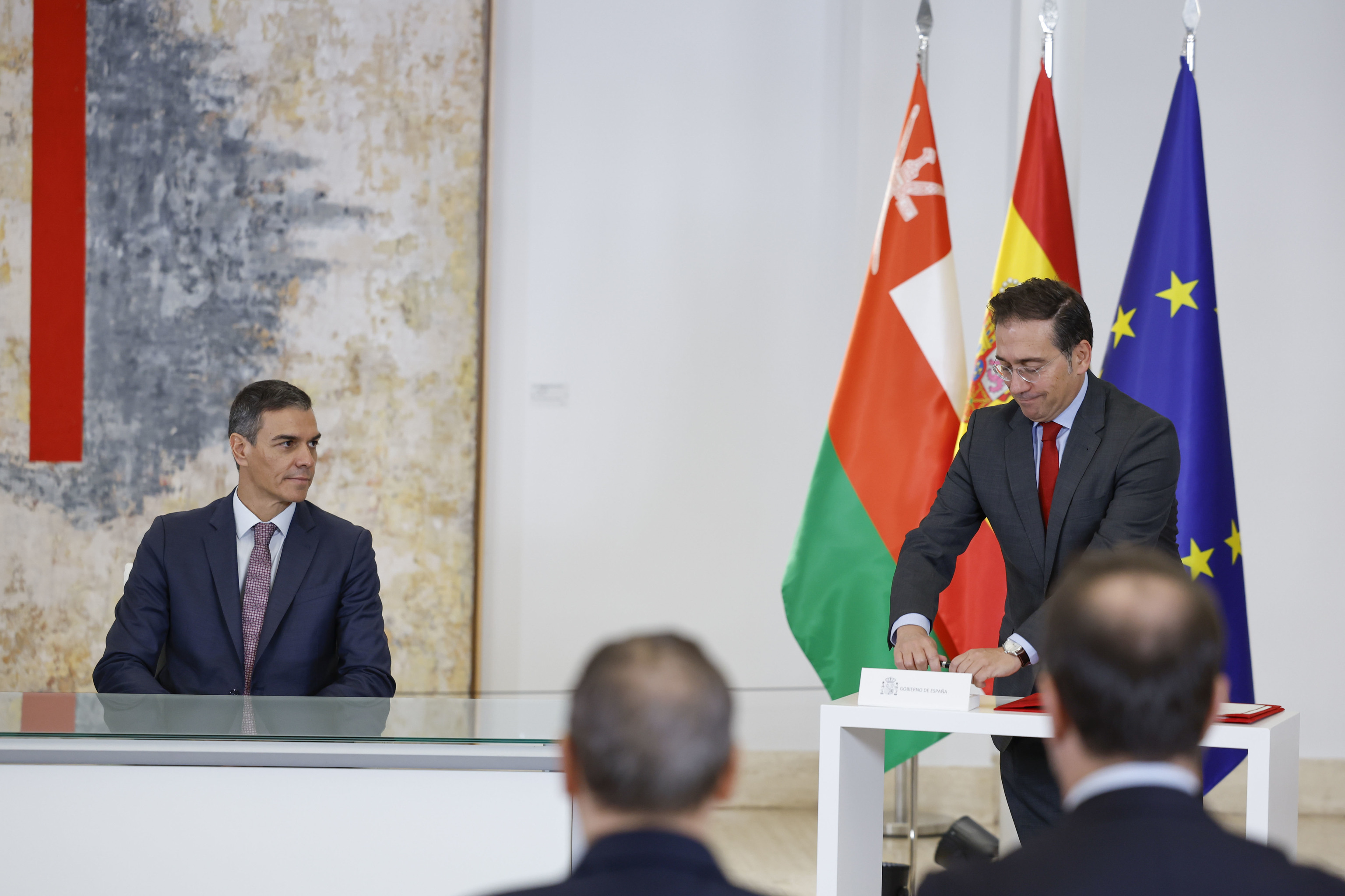 El presidente del Gobierno, Pedro Sánchez, en La Moncloa.