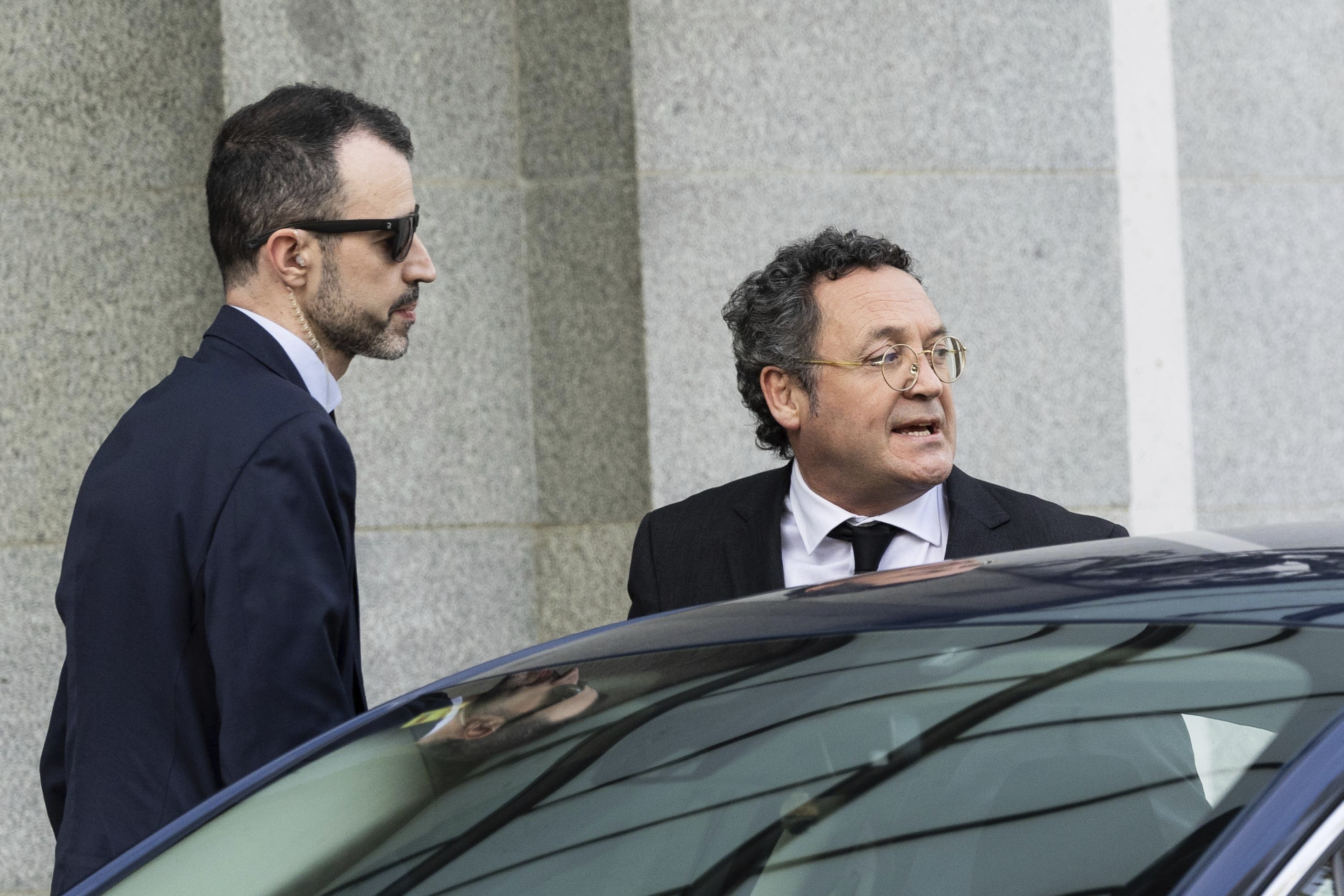 El fiscal general, a su legada este martes al Supremo.