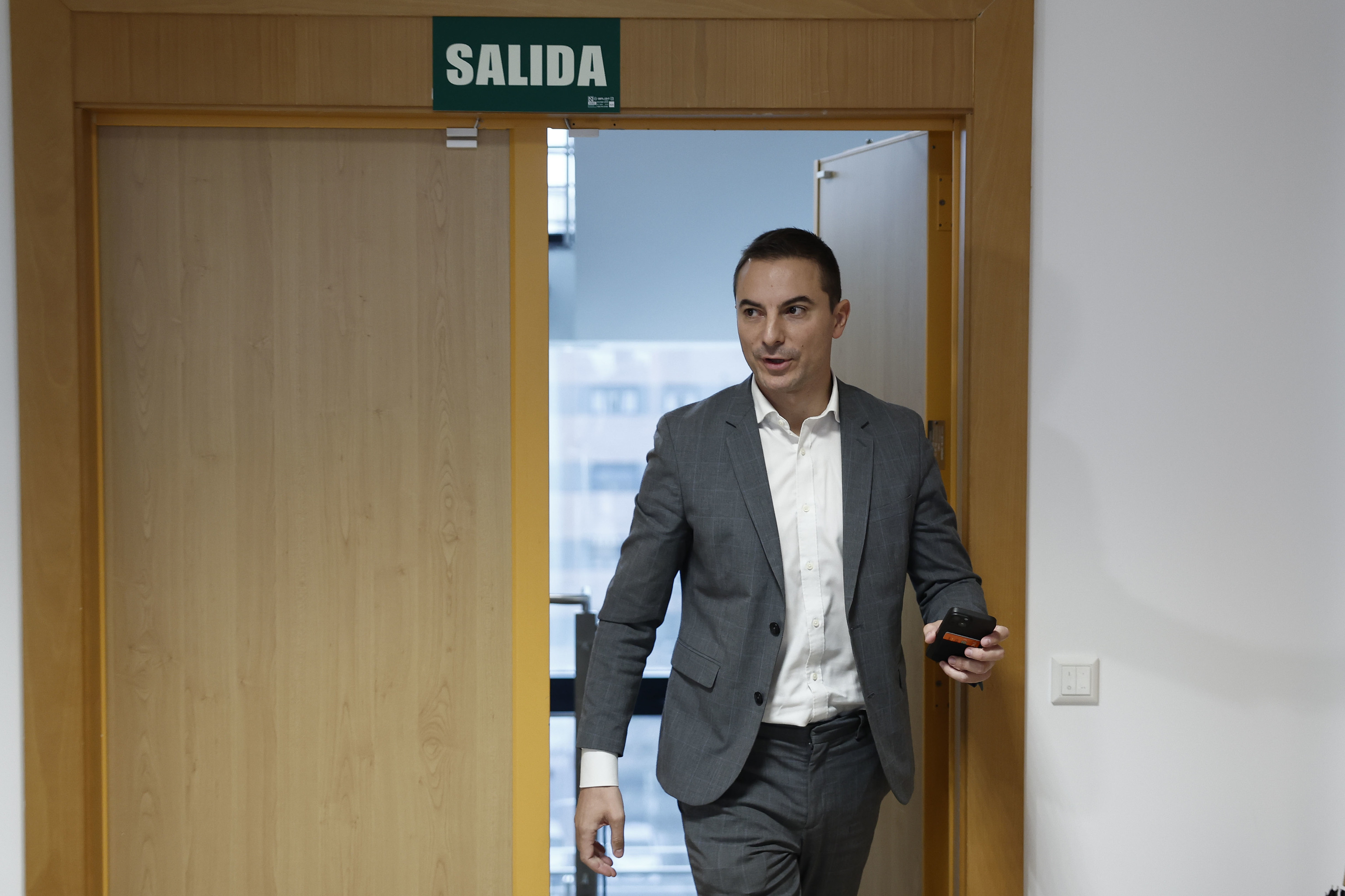Juan Lobato, ex secretario general del PSOE de Madrid.