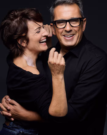 Andreu Buenafuente y Silvia Abril