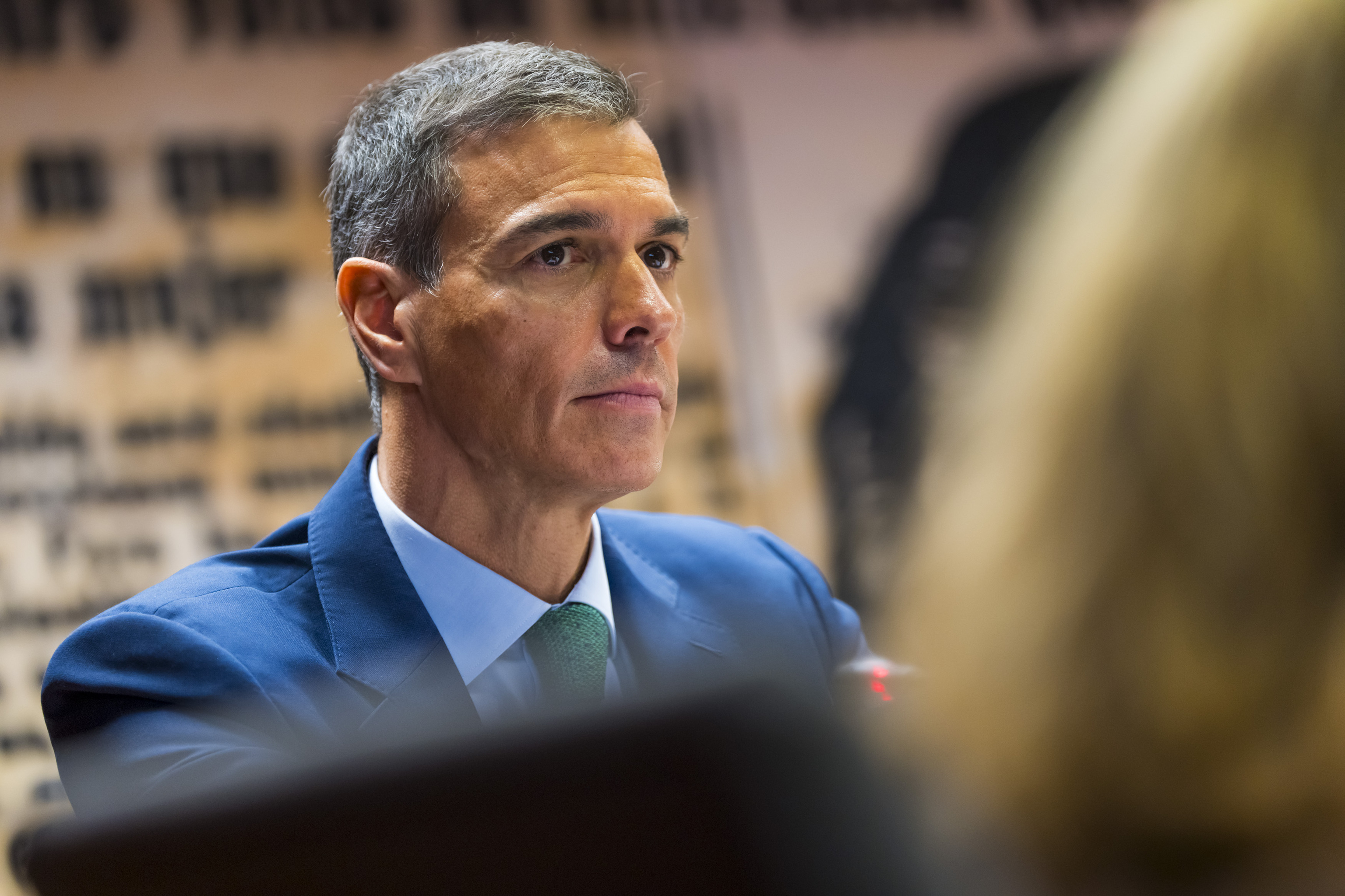 Pedro Sánchez, durante su comparecencia en la Comisión de Investigación del 'caso Koldo' en el Senado.