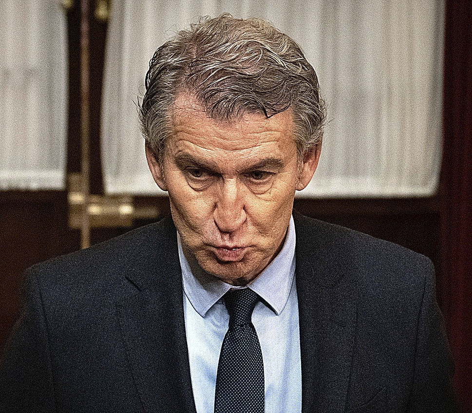 El presidente del Partido Popular, Alberto Núñez Feijóo.
