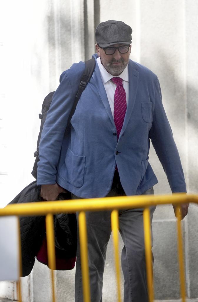 Koldo García llega al Tribunal Supremo para declarar el pasado 16 de octubre.