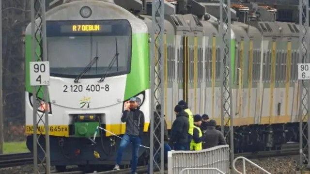 Tren parado