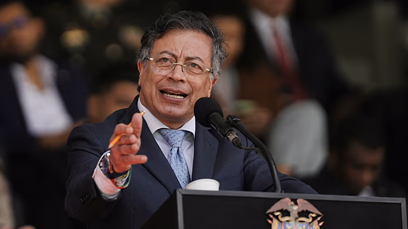 Colombian President Gustavo Petro.