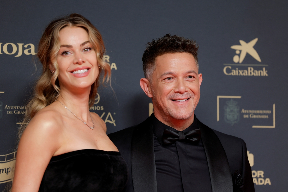 Alejandro Sanz y Candela Márquez,