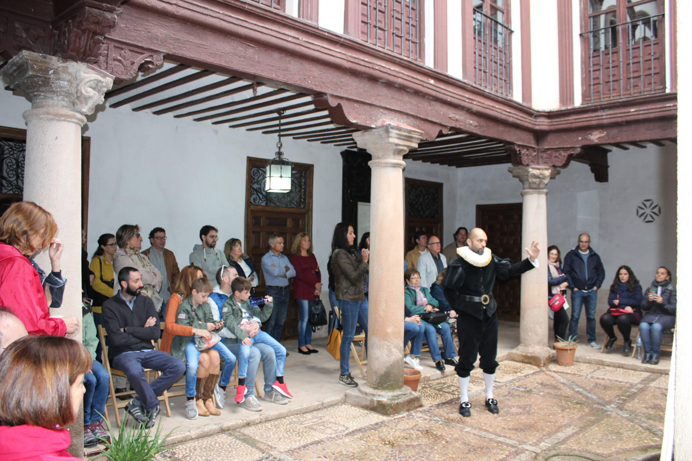 Foto: Cuenta con una ruta de los patios, pero no es Córdoba. (Turismo de Villanueva de los Infantes)