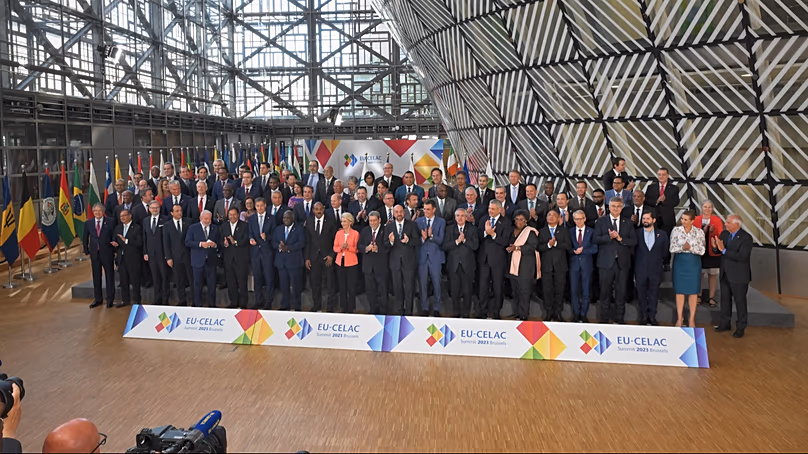 The EU-CELAC summit of 2023 had high attendance on both sides.