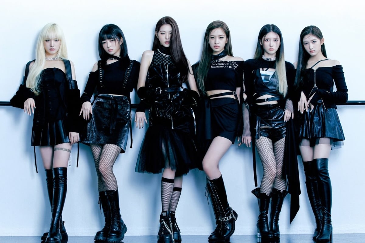 Integrantes del grupo de K-pop,