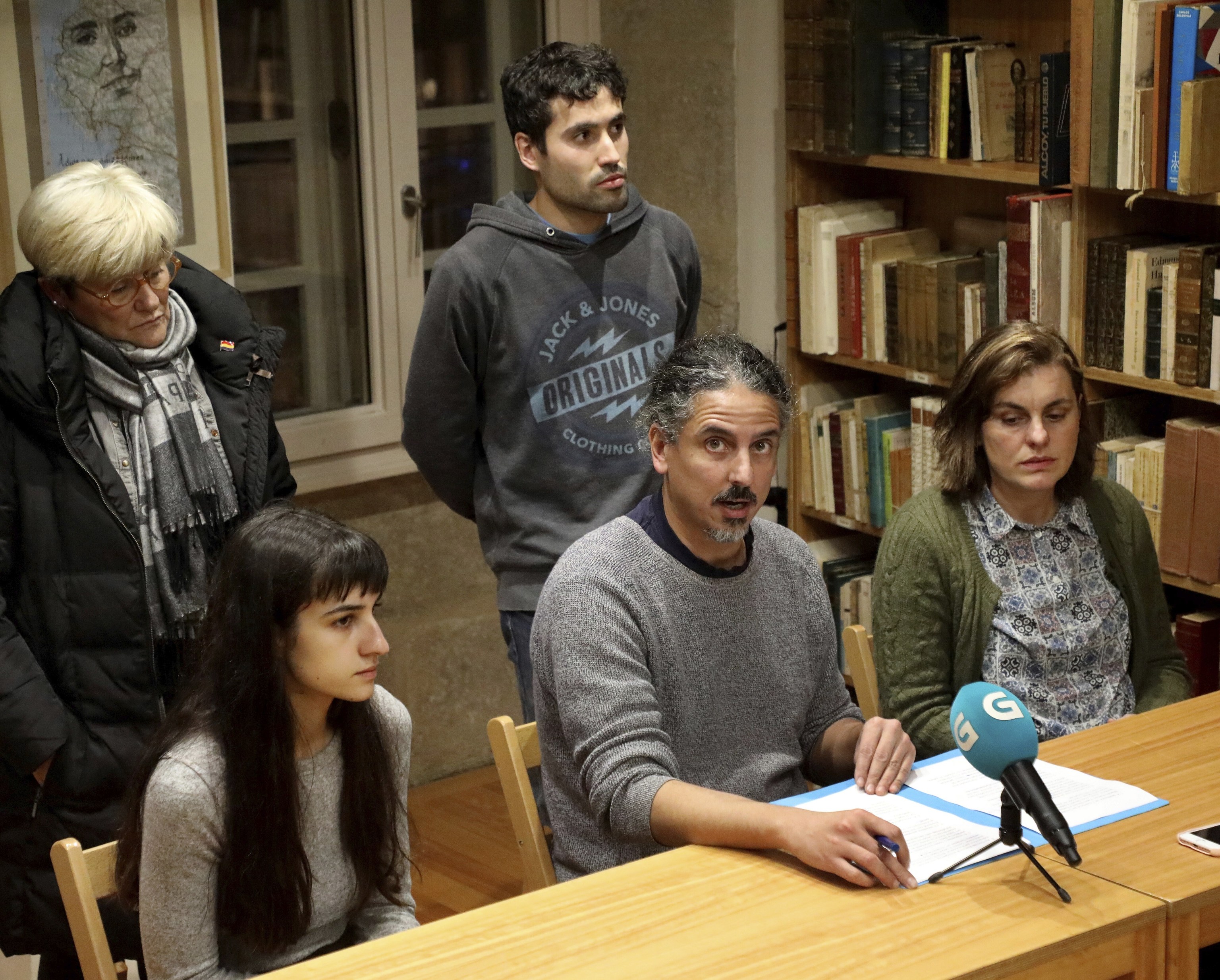 Martiño Ramos Soto, en una imagen de archivo de 2018, cuando ejercía de portavoz del Comité Electoral de En Marea.