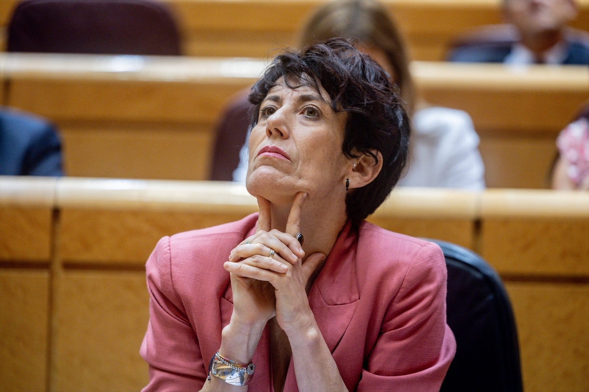 La ministra de Inclusión, Seguridad