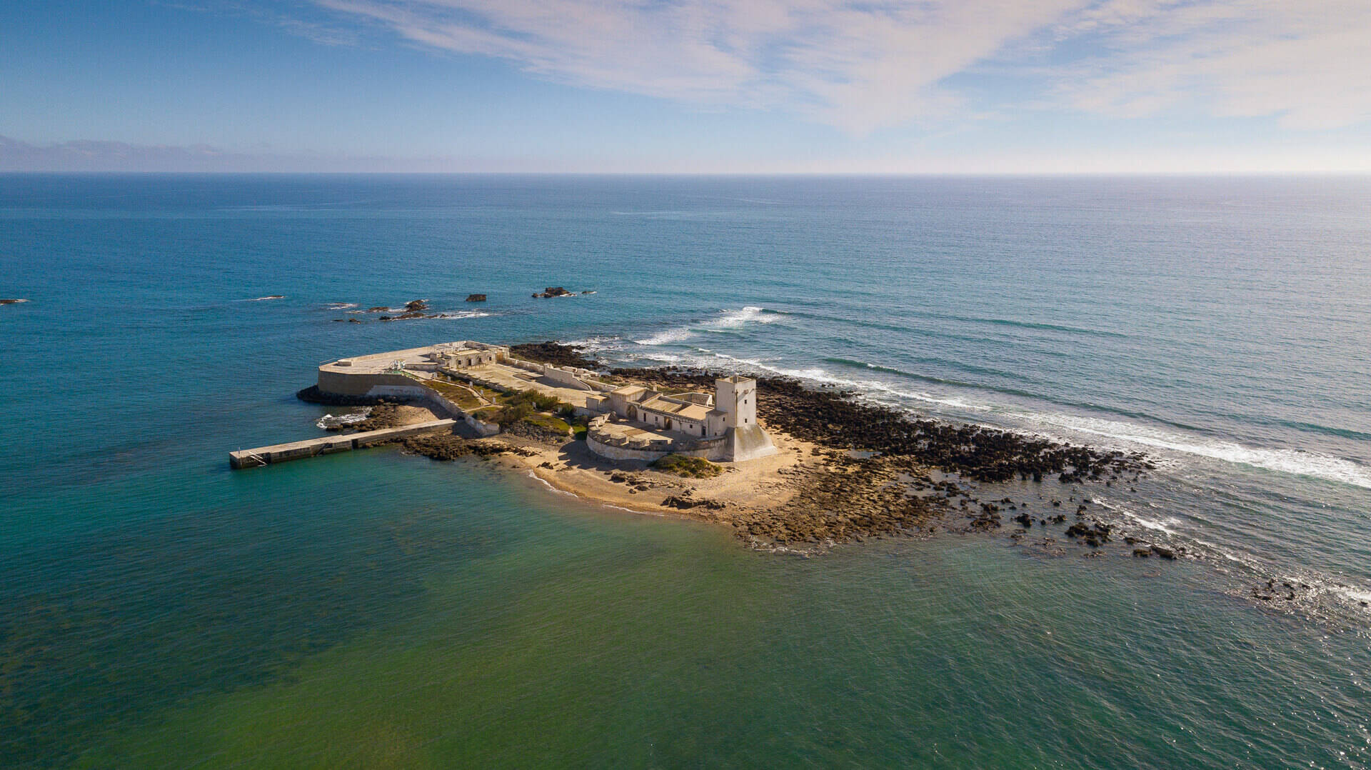 Foto: El pequeño islote de Andalucía que debes visitar sí o sí. (Turismo de Cádiz)