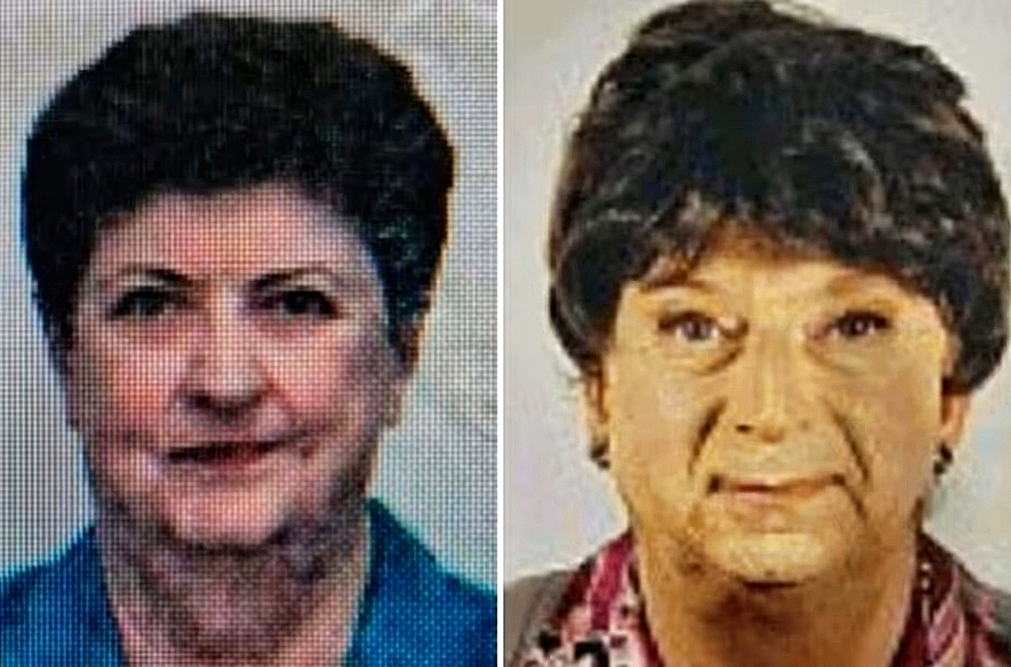 El hijo (a la dcha.) de Graziella Dall'Oglio, disfrazado de mujer.