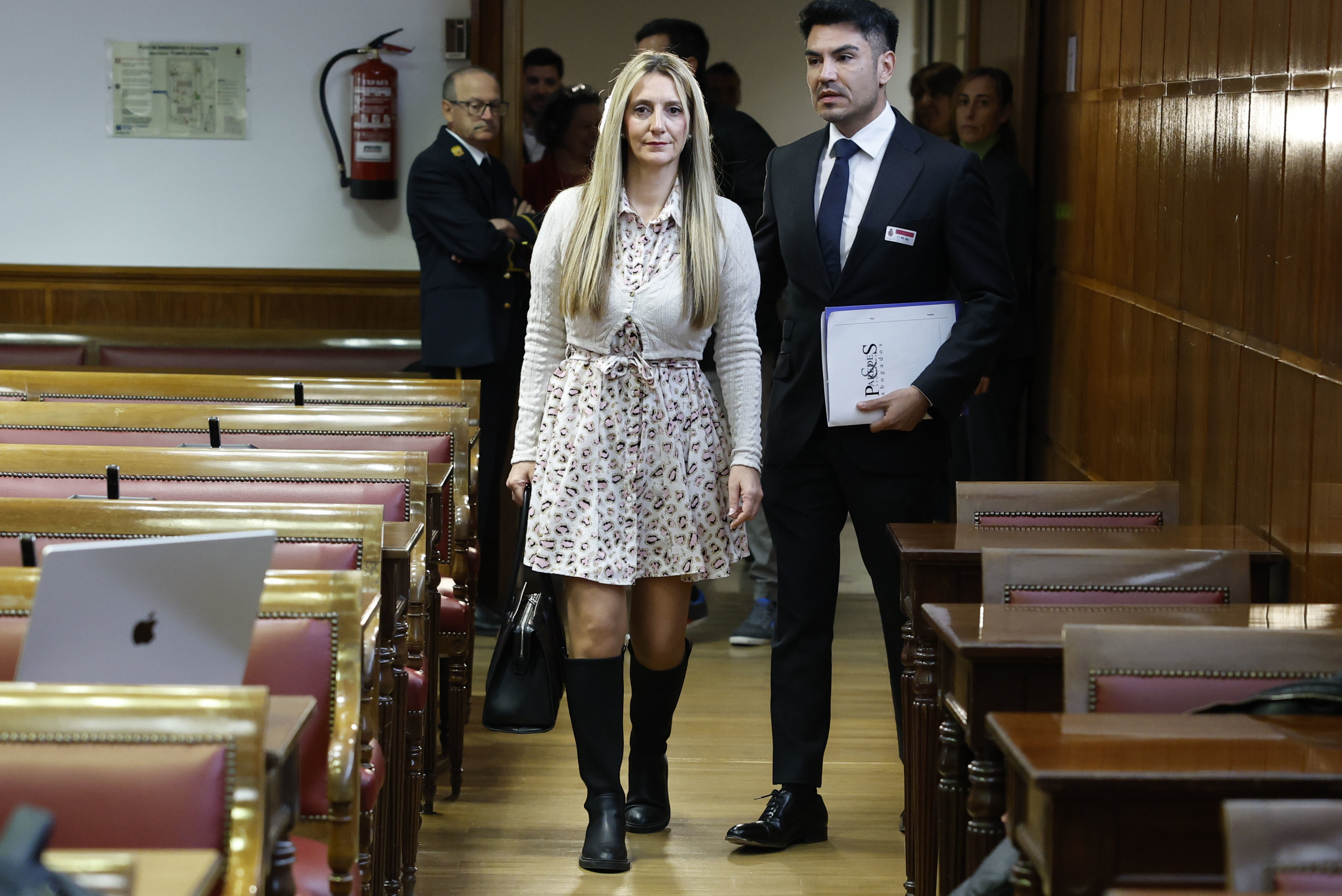 Claudia Montes, en el Senado el pasado lunes.
