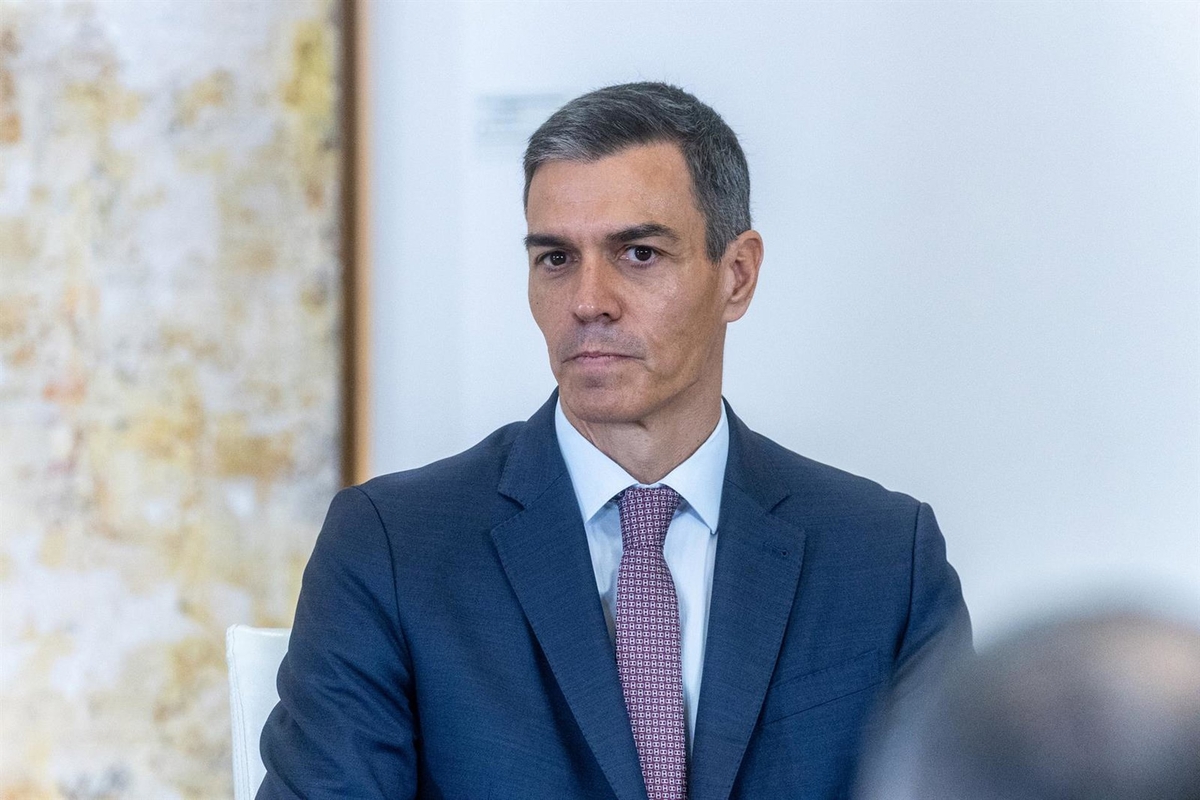El presidente del Gobierno, Pedro