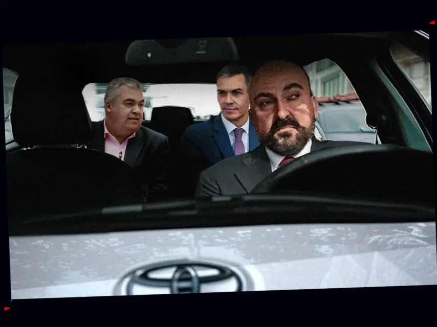 Recreación del viaje de Pedro Sánchez desde el Aeropuerto del Bilbao a un caserío vasco para reunirse con Arnaldo Otegi en mayo de 2018.