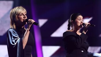 Ana Torroja con la ganadora