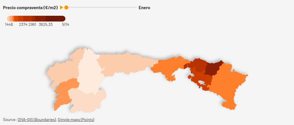 map visualization