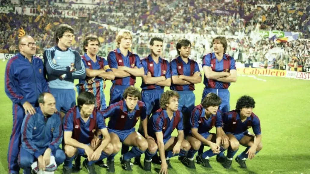 La alineación del FC Barcelona en aquella final de la Copa del Rey