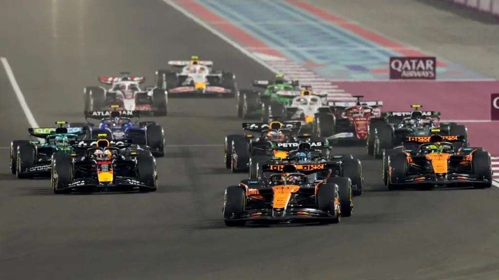 Piastri, al frente en la carrera al sprint del GP de Qatar