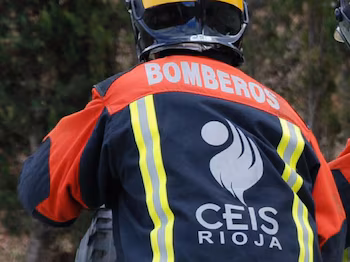 Los bomberos del CEIS Rioja