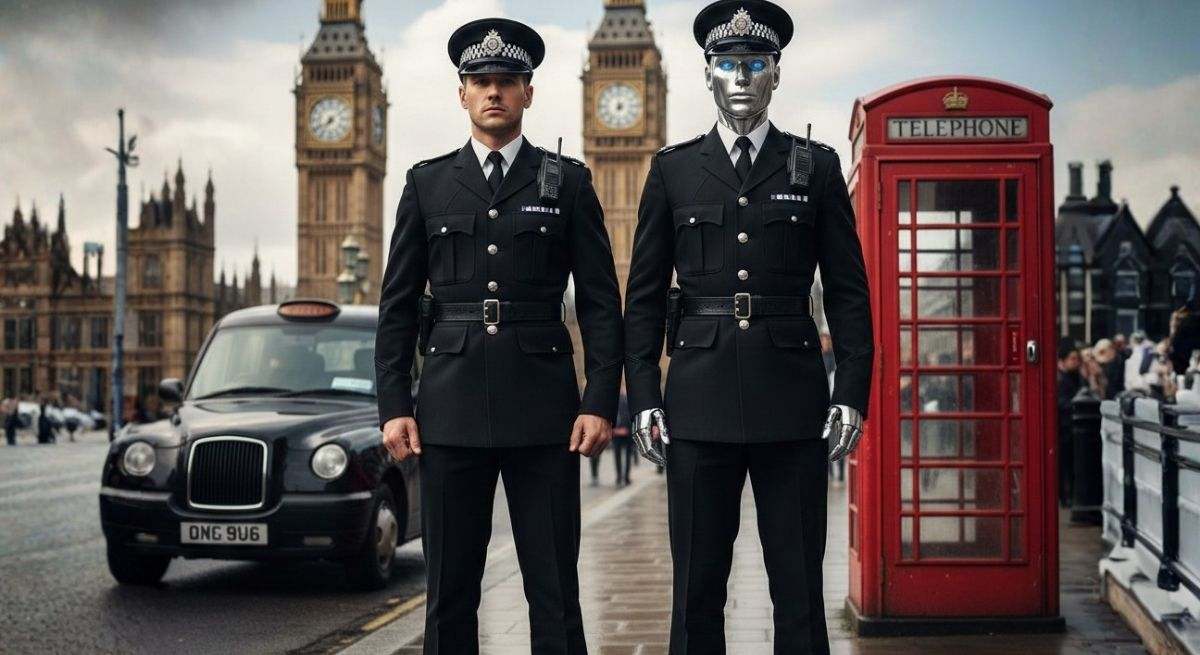 Increíble pero cierto: Reino Unido recorta en personal policial para sustituirlo por IA