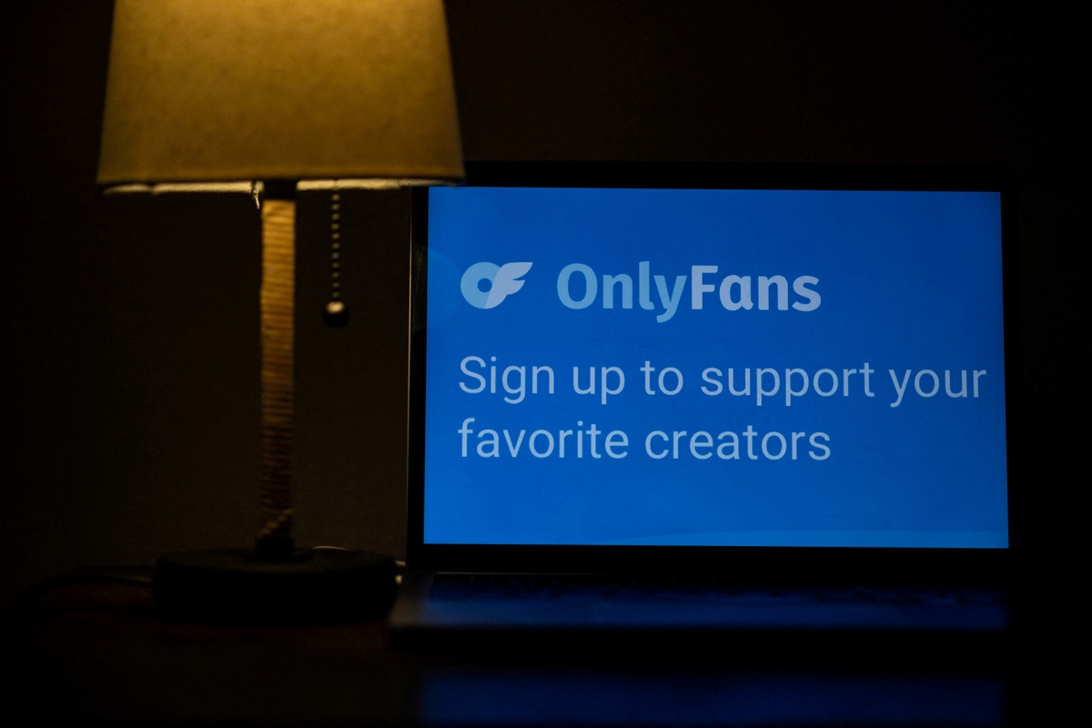 El logo de OnlyFans en