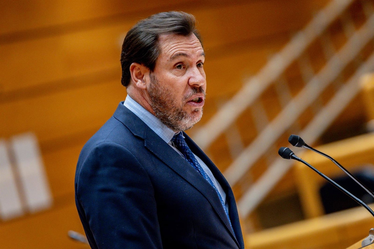 Óscar Puente, ministro de Transportes